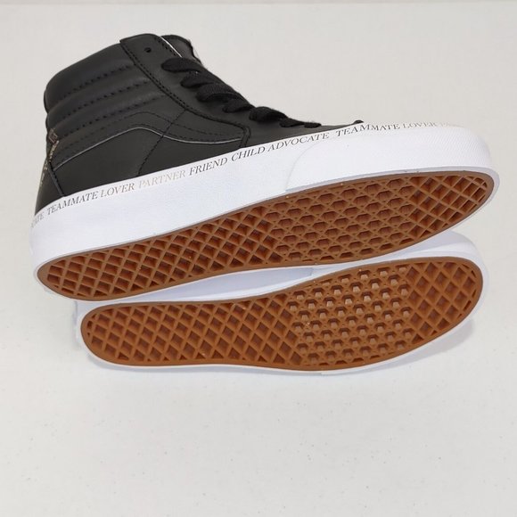 Vans SK8 Hi "Divine Energy" Classic Skate Leather Shoes Women's Size 6 - Picture 8 of 16